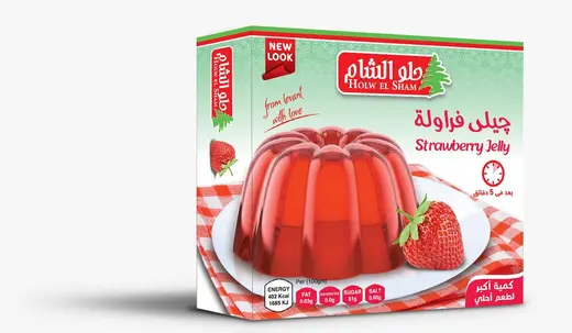 جيلي فراولة حلو الشام