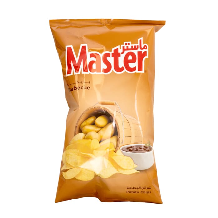 شيبس بنكهة الباربكيو ماستر 120 غرام